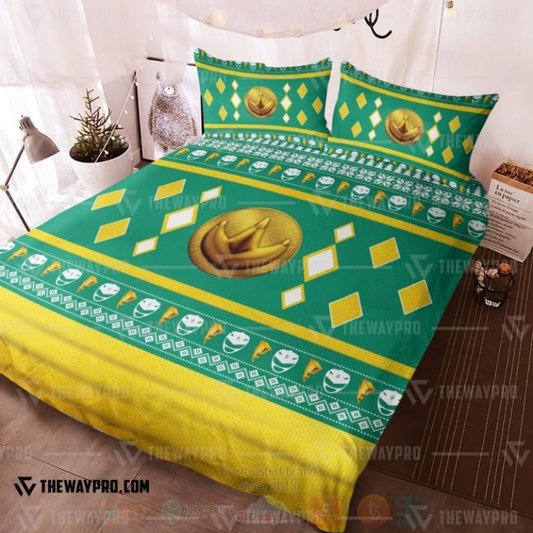 Mighty-Morphin-Ninjetti-Green-Dragon-Ranger-Custom-Bedding-Set-2