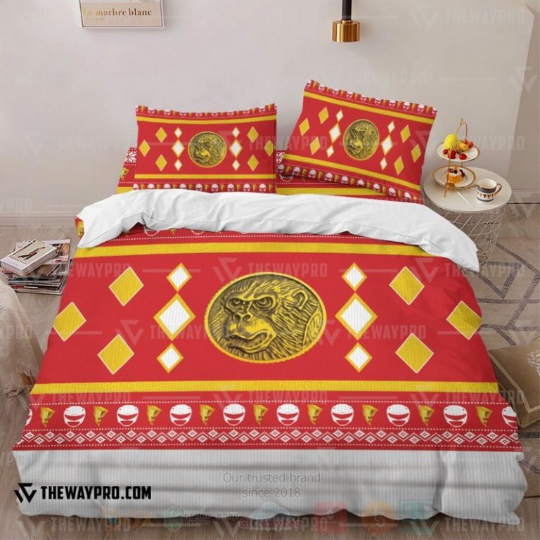 Mighty-Morphin-Ninjetti-Red-Ape-Ranger-Custom-Bedding-Set-1