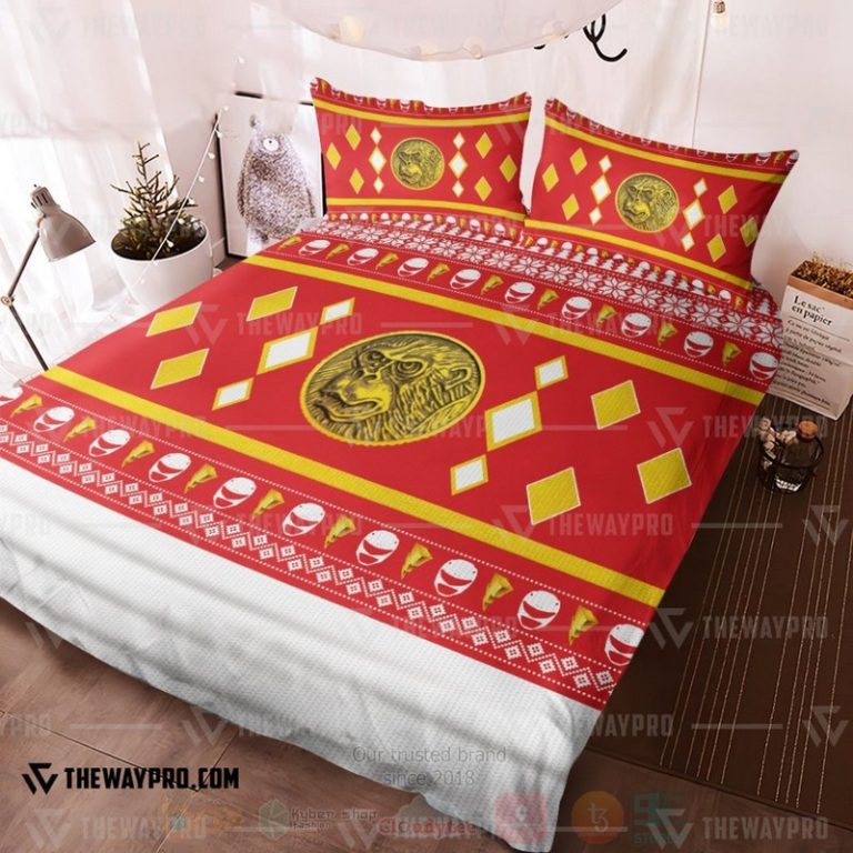 Mighty-Morphin-Ninjetti-Red-Ape-Ranger-Custom-Bedding-Set-2