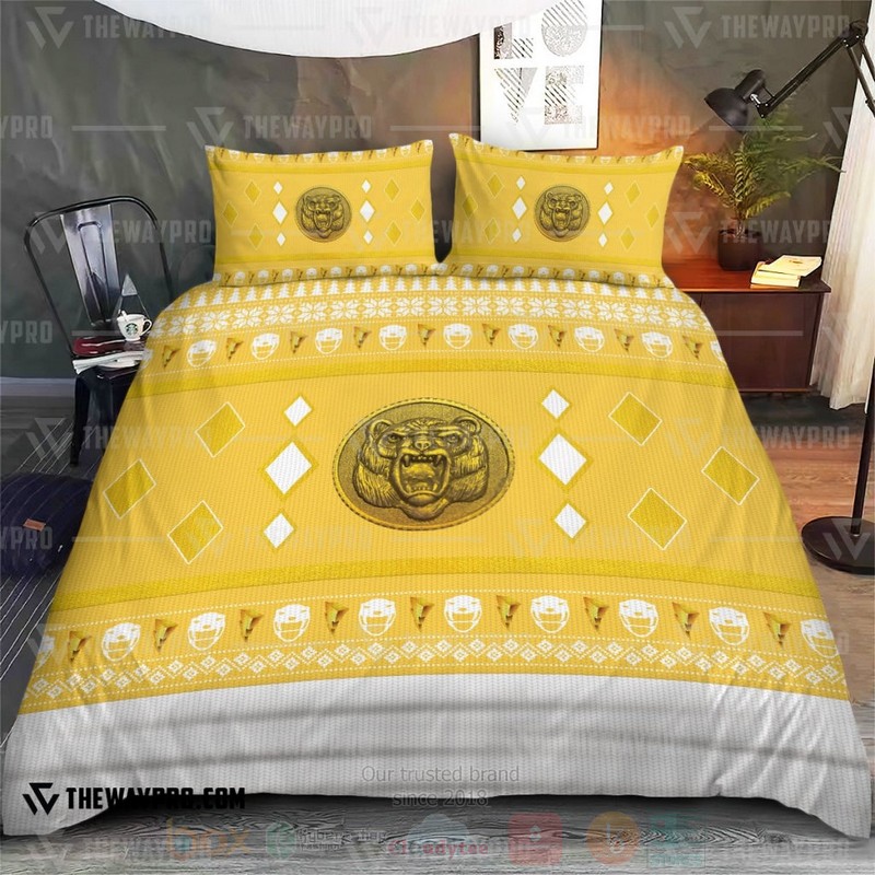 Mighty Morphin Ninjetti Yellow Bear Ranger Custom Bedding Set Mighty Morphin Ninjetti Yellow Bear Ranger Custom Bedding Set