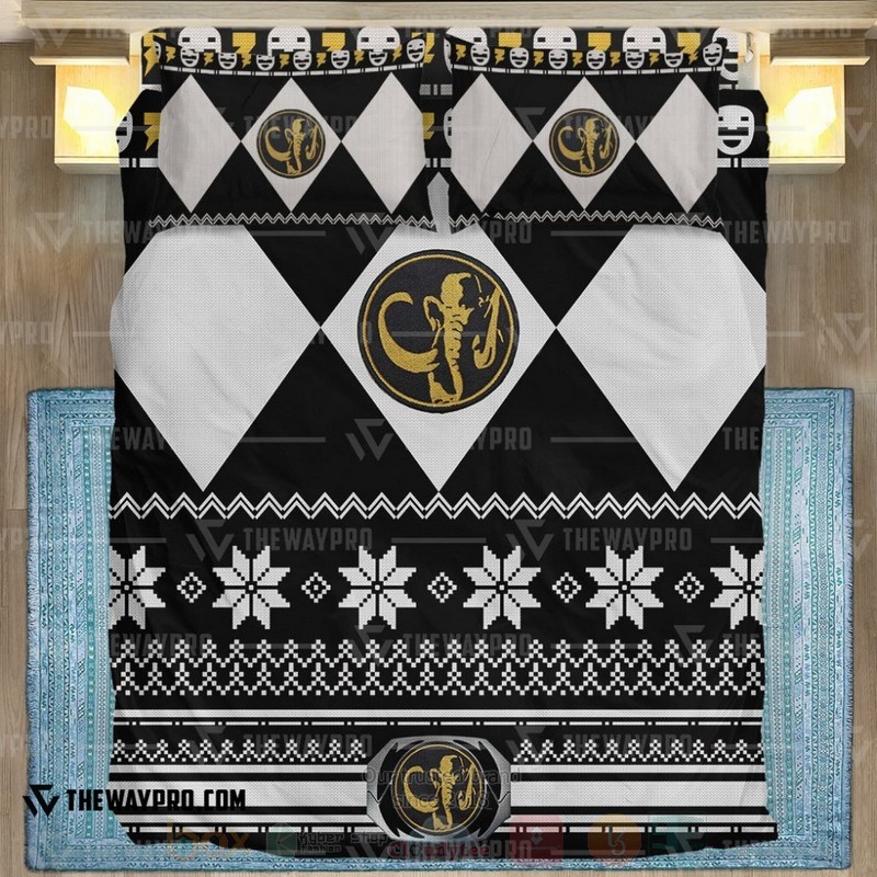Mighty Morphin Power Rangers Black Ranger Custom Bedding Set Mighty Morphin Power Rangers Black Ranger Custom Bedding Set