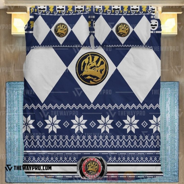 Mighty-Morphin-Power-Rangers-Blue-Ranger-Custom-Bedding-Set-1