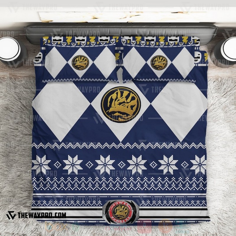 Mighty Morphin Power Rangers Blue Ranger Custom Bedding Set Mighty Morphin Power Rangers Blue Ranger Custom Bedding Set
