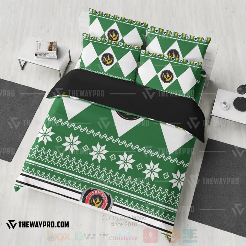 Mighty Morphin Power Rangers Green Ranger Custom Bedding Set Mighty Morphin Power Rangers Green Ranger Custom Bedding Set