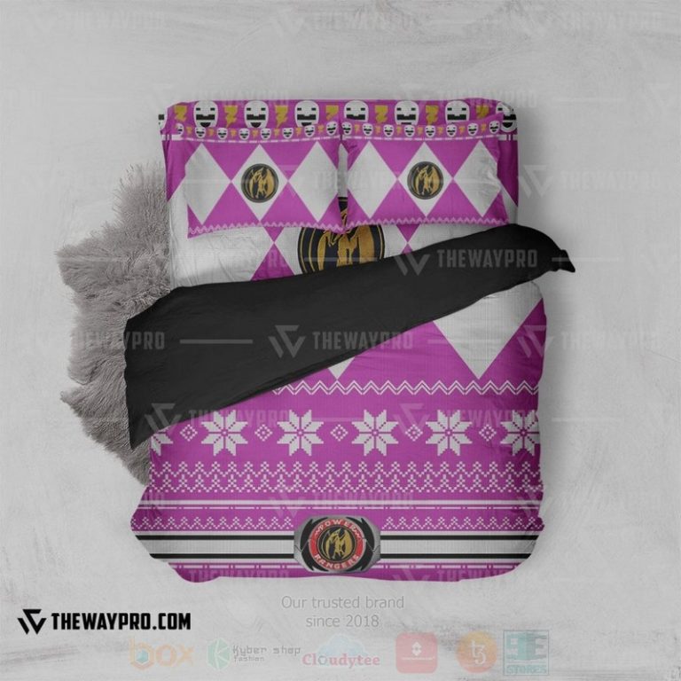 Mighty-Morphin-Power-Rangers-Pink-Ranger-Custom-Bedding-Set-2