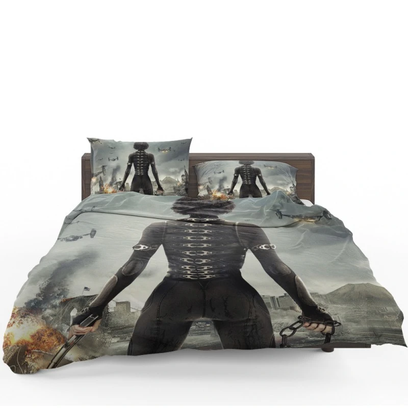 Milla Jovovich Resident Evil Afterlife Movie Bedding Set Milla Jovovich Resident Evil Afterlife Movie Bedding Set