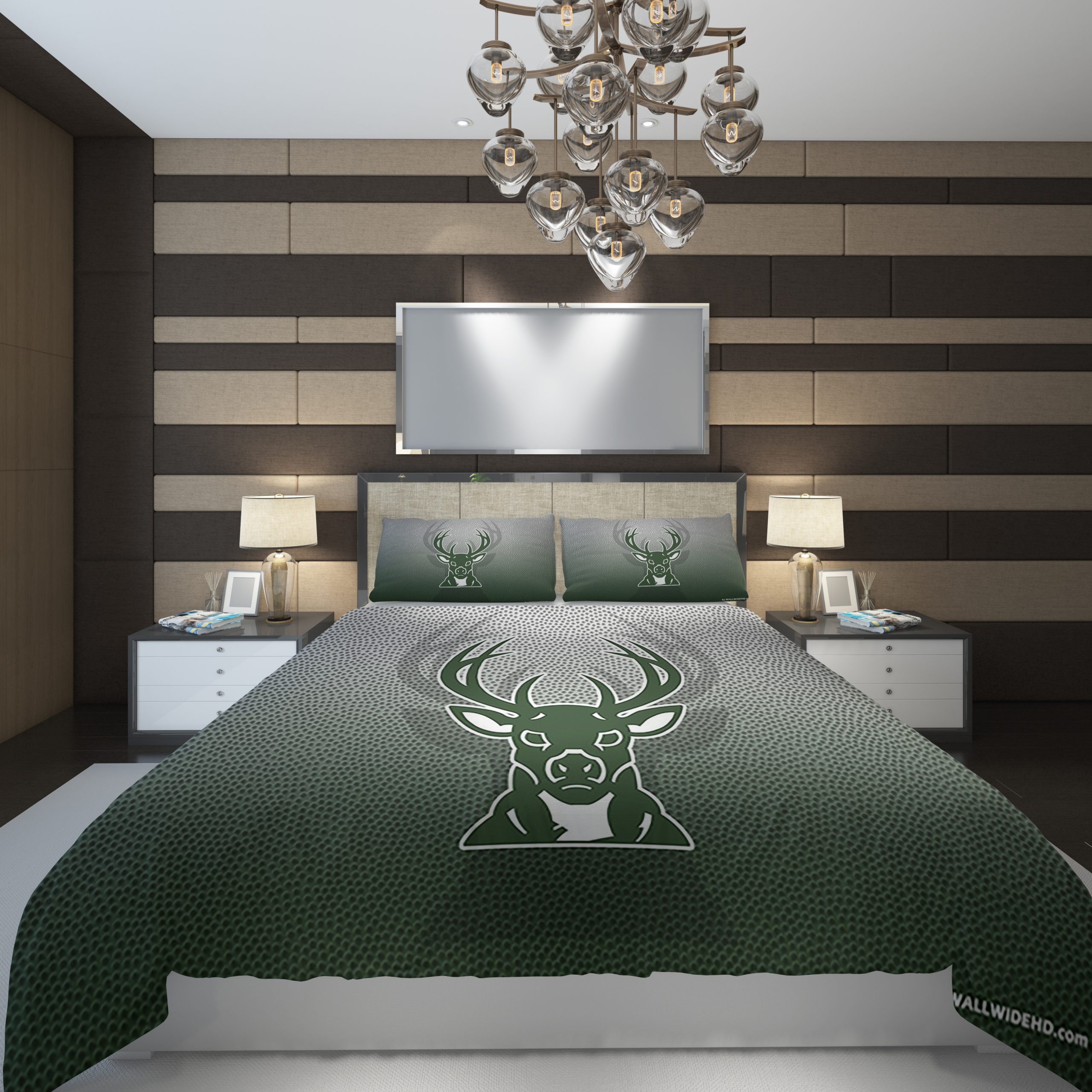 Milwaukee Bucks6 NBA Basketball ize Duvet Cover and Pillowcase Set Bedding Set Milwaukee Bucks6 NBA Basketball ize Duvet Cover and Pillowcase Set Bedding Set