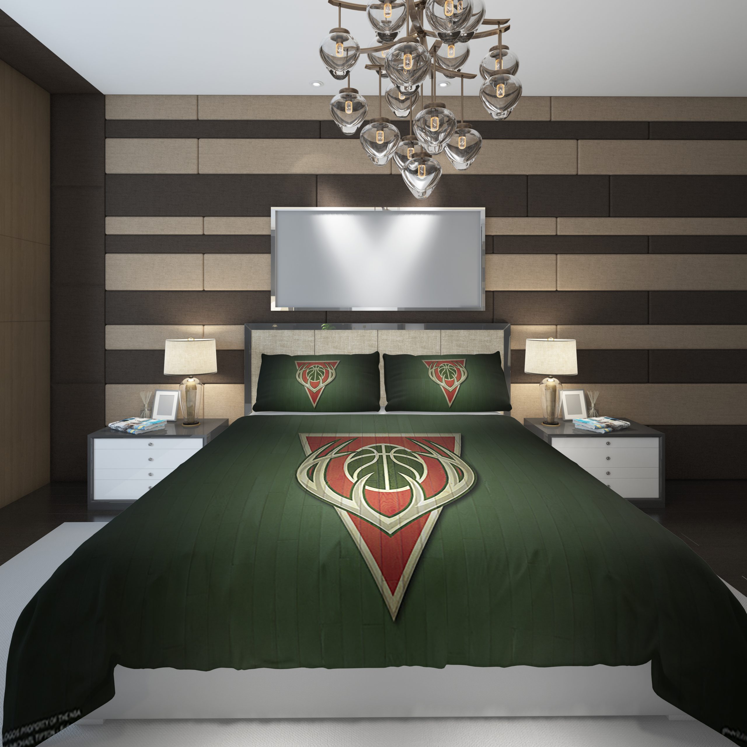 Milwaukee Bucks7 NBA Basketball ize Duvet Cover and Pillowcase Set Bedding Set Milwaukee Bucks7 NBA Basketball ize Duvet Cover and Pillowcase Set Bedding Set