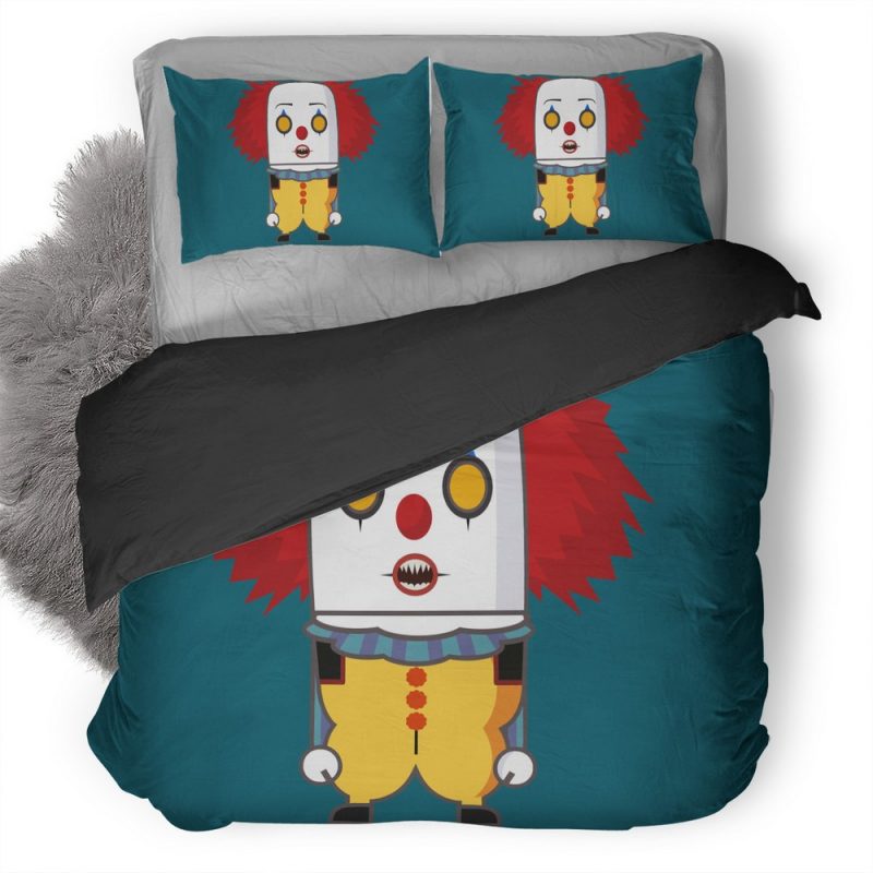 Mime Pennywise Cm Duvet Cover and Pillowcase Set Bedding Set Mime Pennywise Cm Duvet Cover and Pillowcase Set Bedding Set