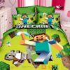 Minecraft Green Bedding Set