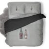 Minimalism Bottles Duvet Cover and Pillowcase Set Bedding Set