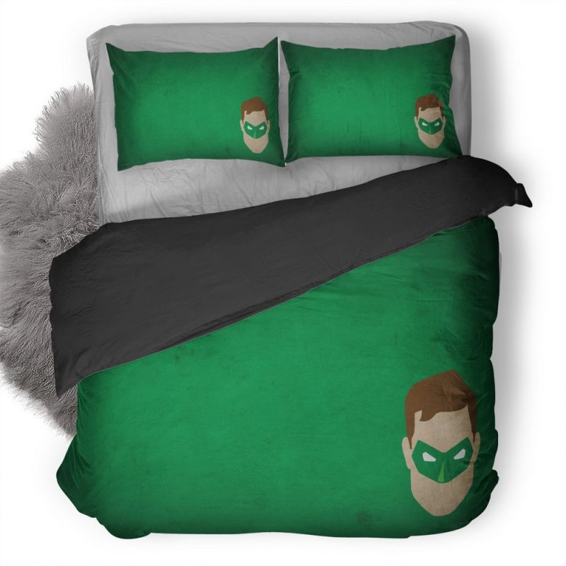 Minimalism Green Lantern Hd Duvet Cover and Pillowcase Set Bedding Set Minimalism Green Lantern Hd Duvet Cover and Pillowcase Set Bedding Set