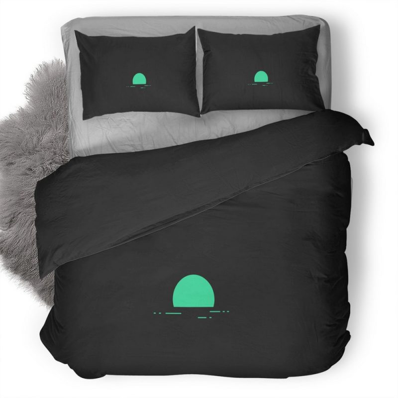 Minimalism Green Sun Qy Duvet Cover and Pillowcase Set Bedding Set Minimalism Green Sun Qy Duvet Cover and Pillowcase Set Bedding Set
