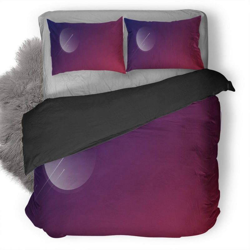 Minimalism Shooting Stars 7R Duvet Cover and Pillowcase Set Bedding Set Minimalism Shooting Stars 7R Duvet Cover and Pillowcase Set Bedding Set