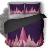Minimalism Spike Art Duvet Cover and Pillowcase Set Bedding Set