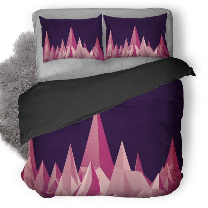 Minimalism Spike Art Duvet Cover and Pillowcase Set Bedding Set Minimalism Spike Art Duvet Cover and Pillowcase Set Bedding Set