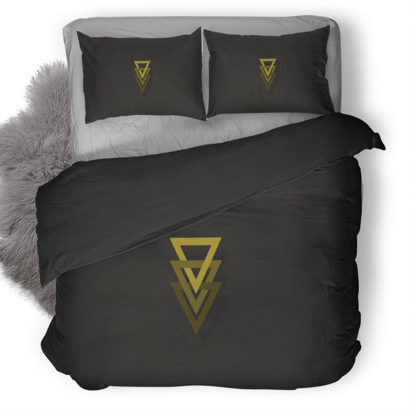 Minimalism Triangle Geometry 53 Duvet Cover and Pillowcase Set Bedding Set Minimalism Triangle Geometry 53 Duvet Cover and Pillowcase Set Bedding Set