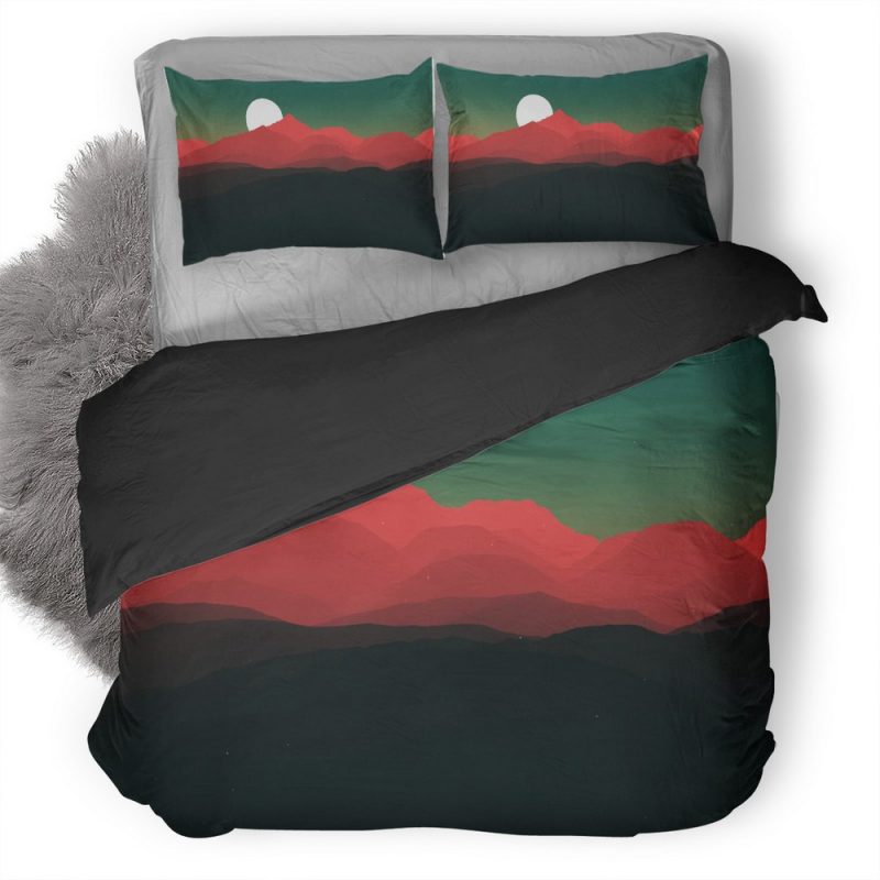 Minimalist Landscape Jt Duvet Cover and Pillowcase Set Bedding Set Minimalist Landscape Jt Duvet Cover and Pillowcase Set Bedding Set
