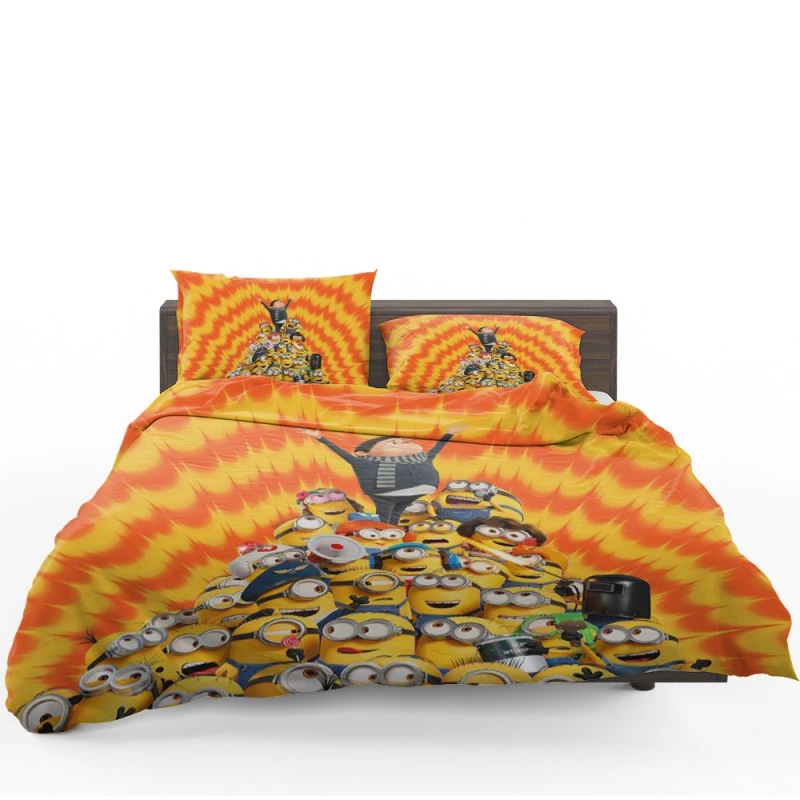 Minions The Rise of Gru Kids Cartoon Movie Bedding Set Minions The Rise of Gru Kids Cartoon Movie Bedding Set
