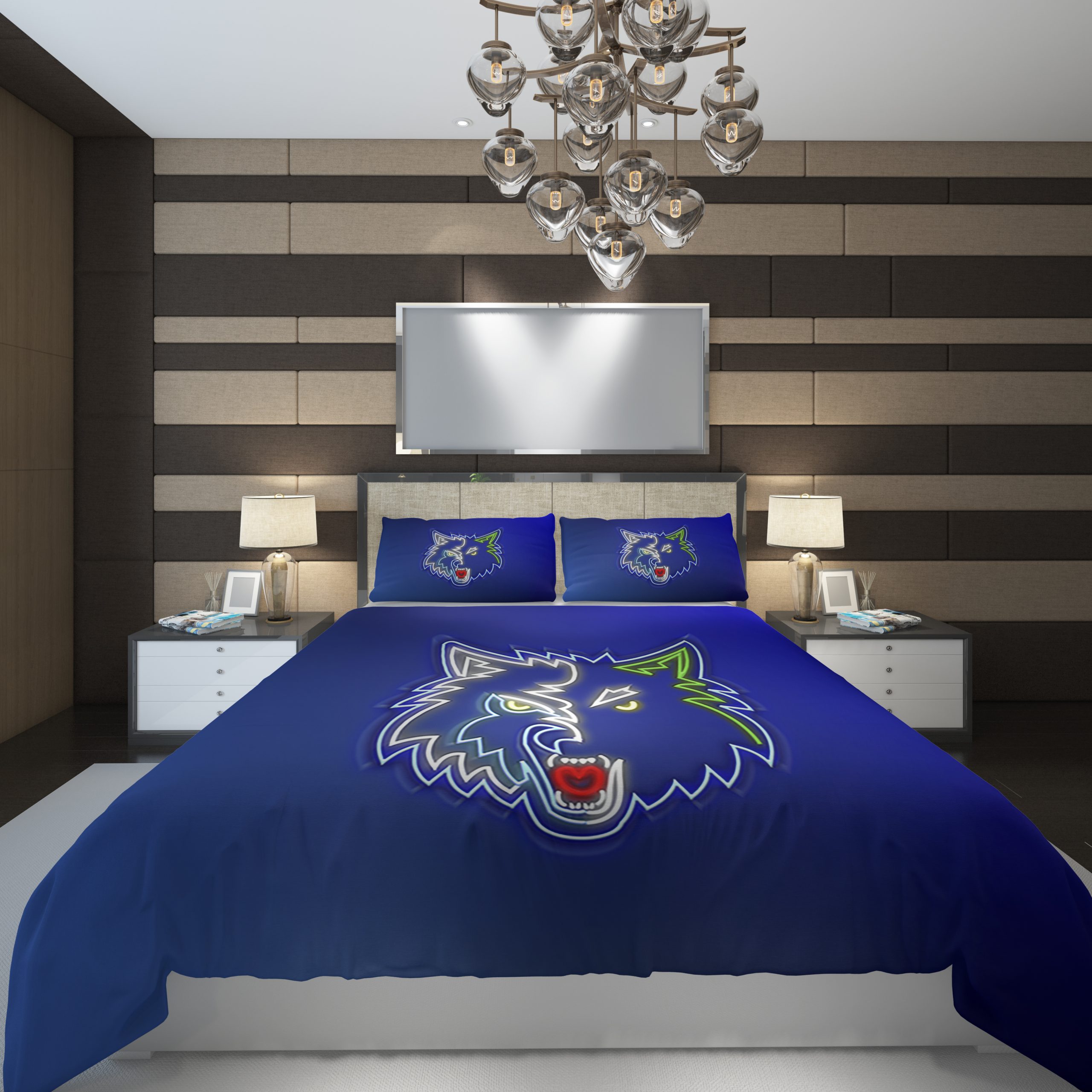 Minnesota Timberwolves NBA Basketball ize Duvet Cover and Pillowcase Set Bedding Set Minnesota Timberwolves NBA Basketball ize Duvet Cover and Pillowcase Set Bedding Set