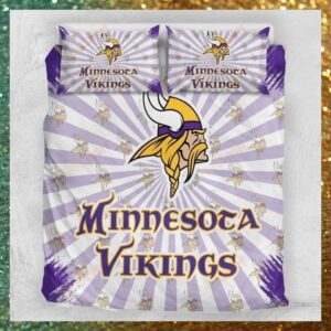 Minnesota Vikings Cover Bedding Set