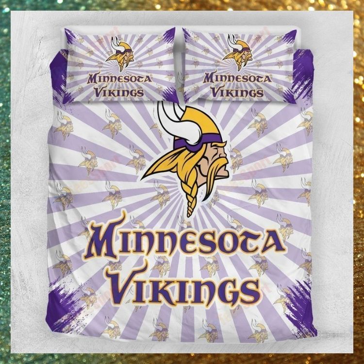 Minnesota Vikings Cover Bedding Set Minnesota Vikings Cover Bedding Set