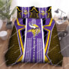 Minnesota Vikings Football All Over Print Bedding Set