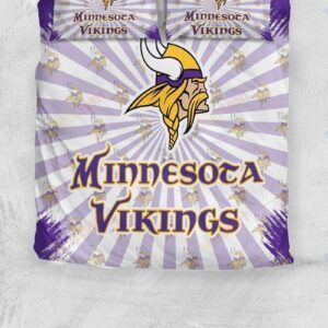 Minnesota Vikings Nfl Bedding Set