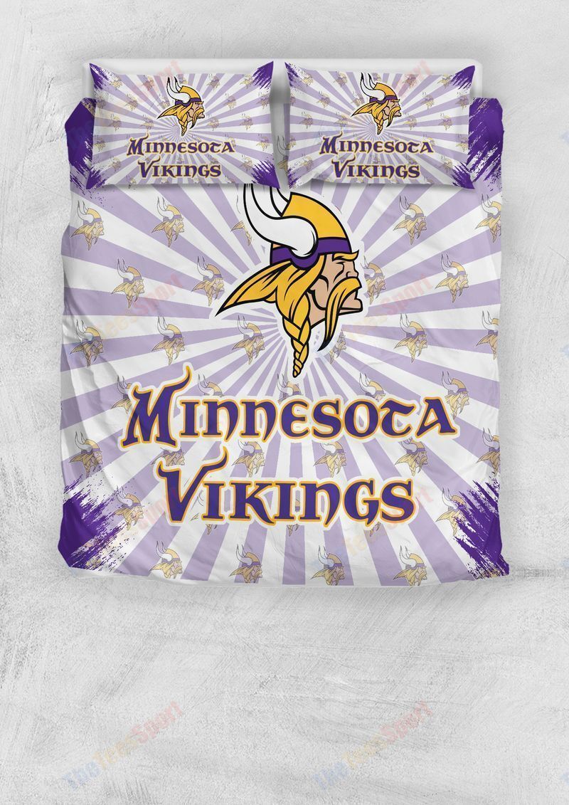 Minnesota Vikings Nfl Bedding Set Minnesota Vikings Nfl Bedding Set