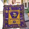 Minnesota Vikings Nfl Logo History Personalized Bedding Set