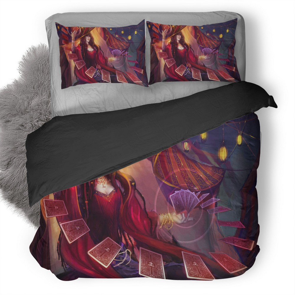 Misfortune Teller 9E Duvet Cover and Pillowcase Set Bedding Set Misfortune Teller 9E Duvet Cover and Pillowcase Set Bedding Set