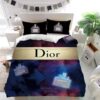 Miss Dior Perfume Bottle Inspired Bedding Set