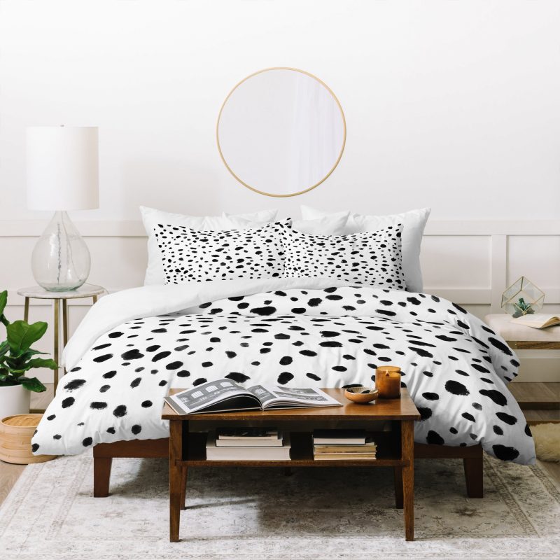 Miss Monroes Dalmatian Duvet Cover and Pillowcase Set Bedding Set Miss Monroes Dalmatian Duvet Cover and Pillowcase Set Bedding Set