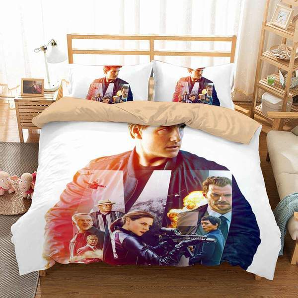 Mission Impossible Fallout Duvet Cover and Pillowcase Set Bedding Set Mission Impossible Fallout Duvet Cover and Pillowcase Set Bedding Set