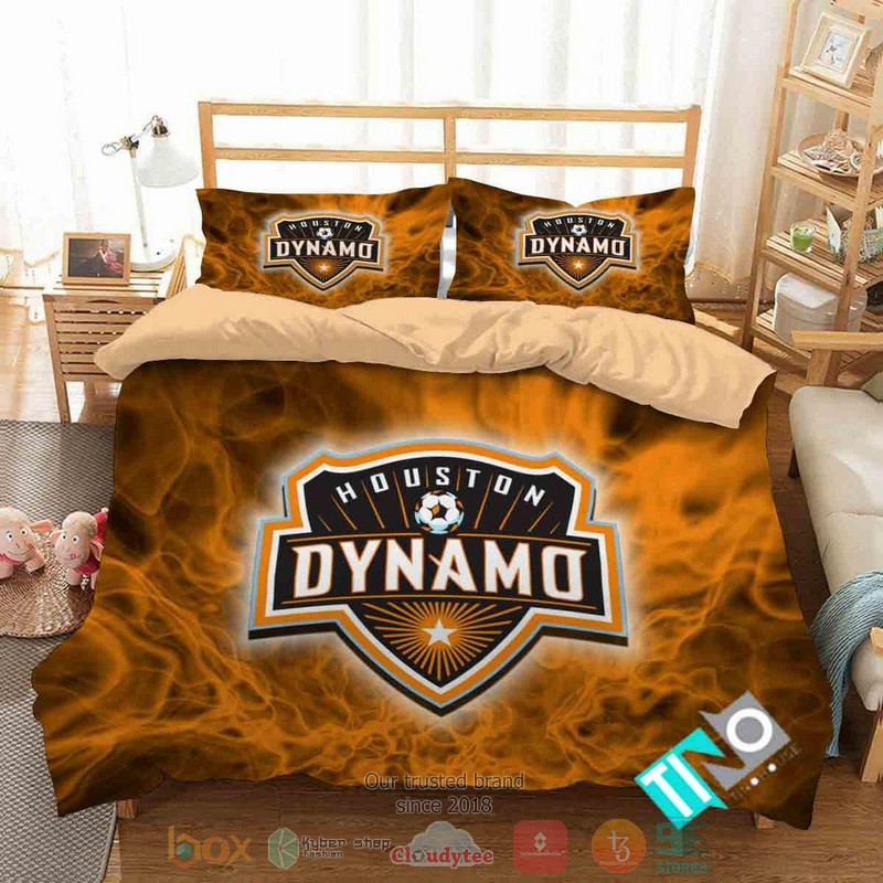 Mls Houston Dynamo Fc Bedding Set Mls Houston Dynamo Fc Bedding Set