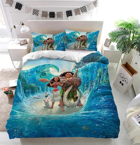 Moana Characters Duvet Cover and Pillowcase Set Bedding Set Moana Characters Duvet Cover and Pillowcase Set Bedding Set