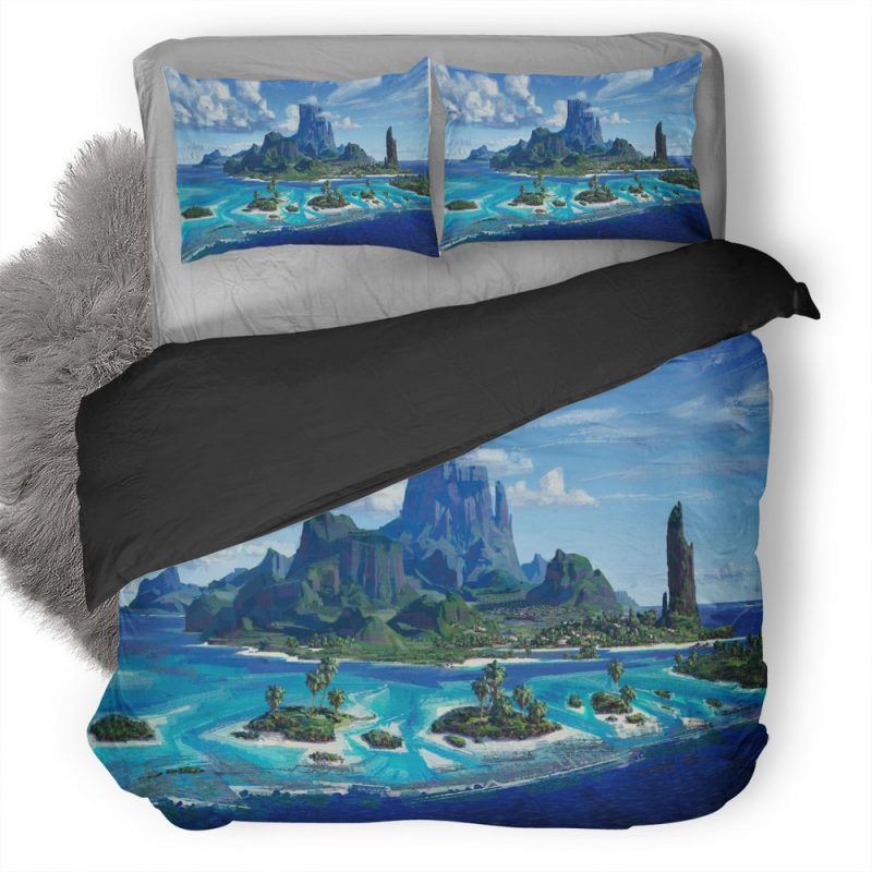 Moana Island Image Duvet Cover and Pillowcase Set Bedding Set Moana Island Image Duvet Cover and Pillowcase Set Bedding Set