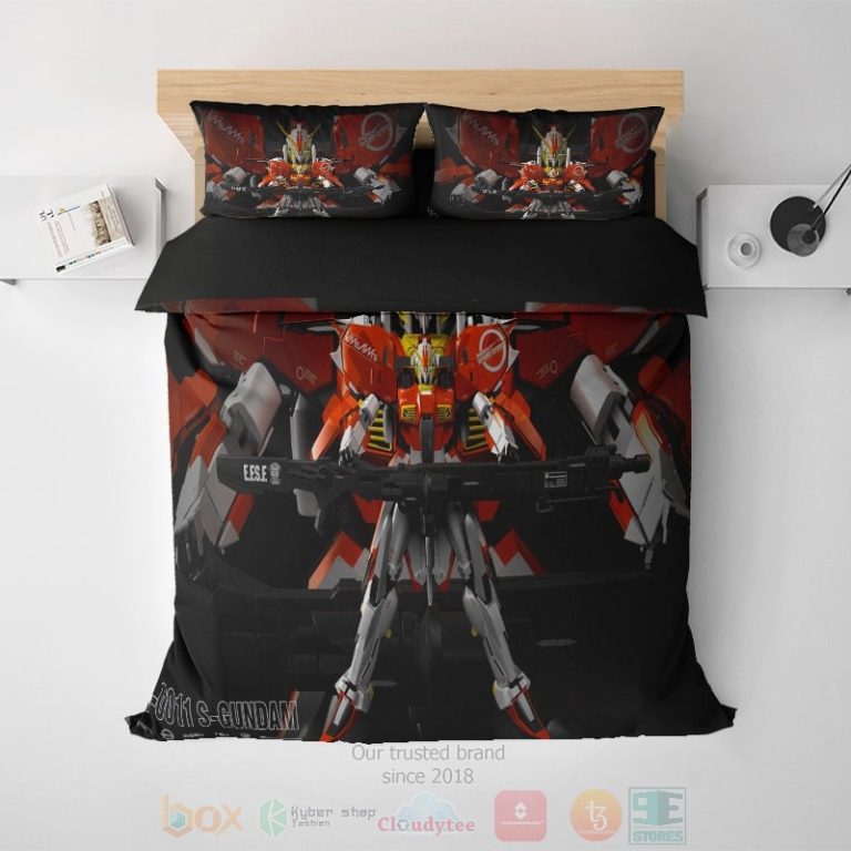 Mobile-Suit-Gundam-Msa-0011-S-Mechatronic-Gundam-Wing-Bedding-Set-1