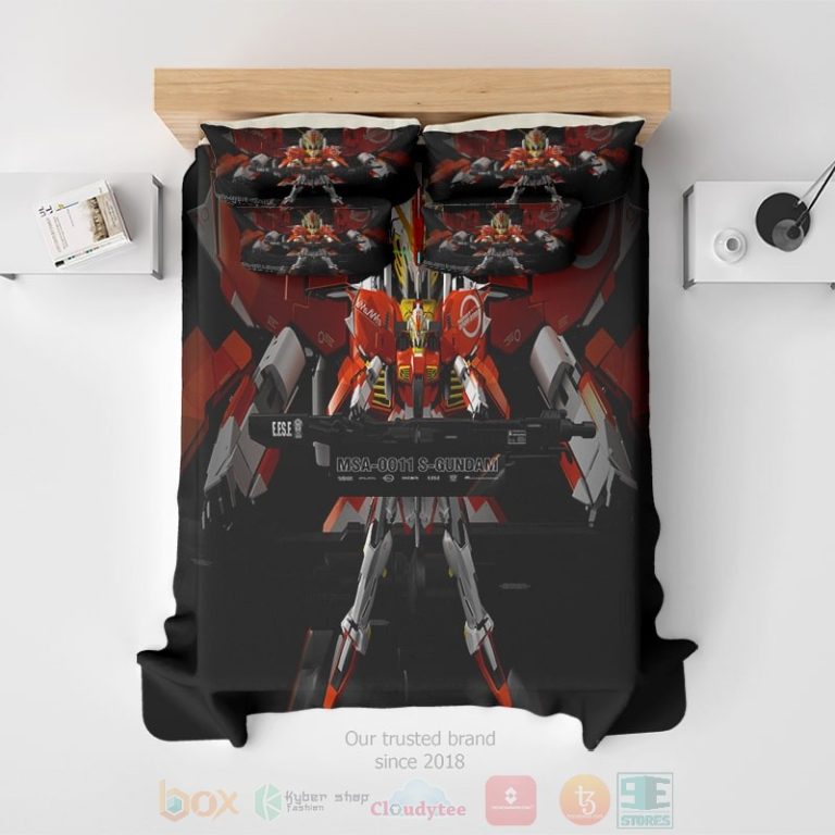Mobile-Suit-Gundam-Msa-0011-S-Mechatronic-Gundam-Wing-Bedding-Set-2