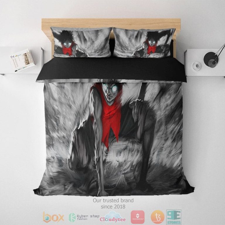 Monkey-D.Luffy-Double-Brushed-Demon-One-Piece-Bedding-Set-1