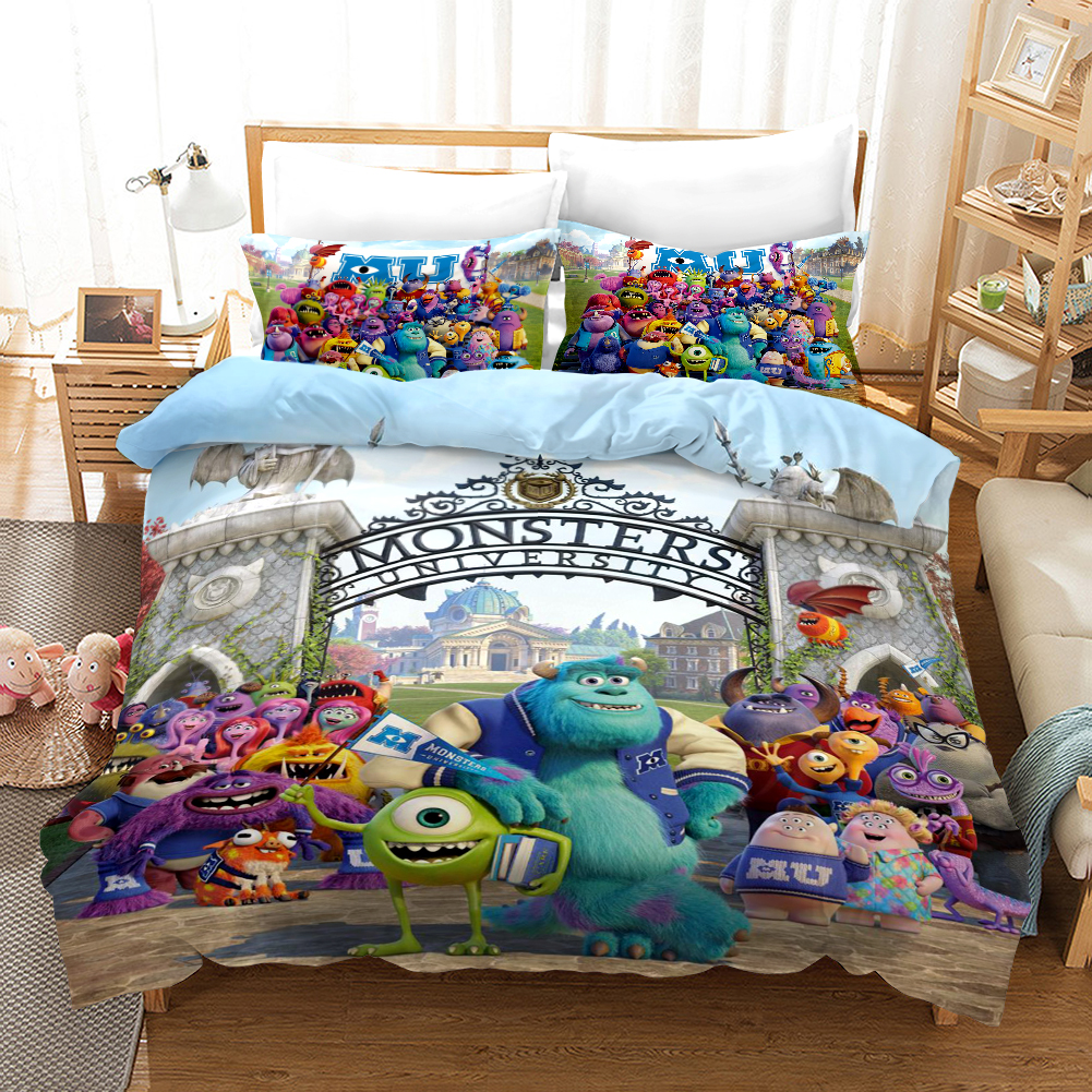 Monsters Duvet Cover and Pillowcase Set Bedding Set Monsters Duvet Cover and Pillowcase Set Bedding Set