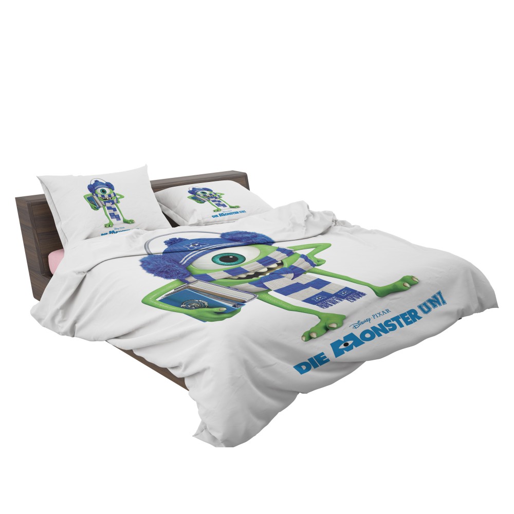 Monsters-University-Mike-Wazowski-Scarves-Hats-Books-Disney-Pixar-Bedding-Set-1