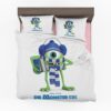 Monsters University Mike Wazowski Scarves Hats Books Disney Pixar Bedding Set
