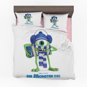 Monsters University Mike Wazowski Scarves Hats Books Disney Pixar Bedding Set