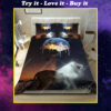 Moon And Lion Full Printing Bedding Set
