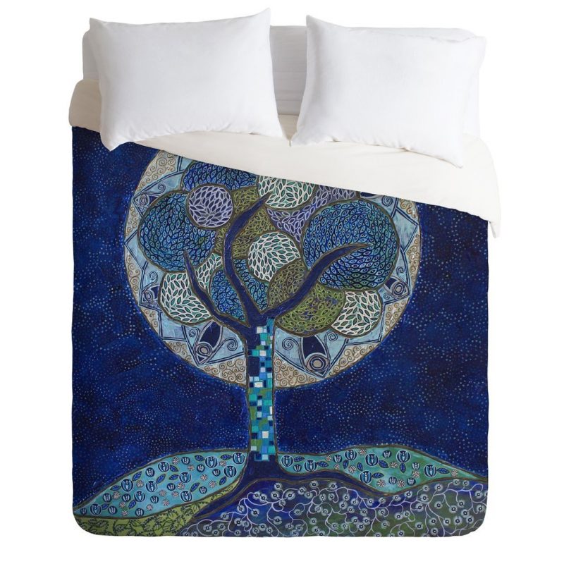 Moon In Bloom Duvet Cover and Pillowcase Set Bedding Set Moon In Bloom Duvet Cover and Pillowcase Set Bedding Set