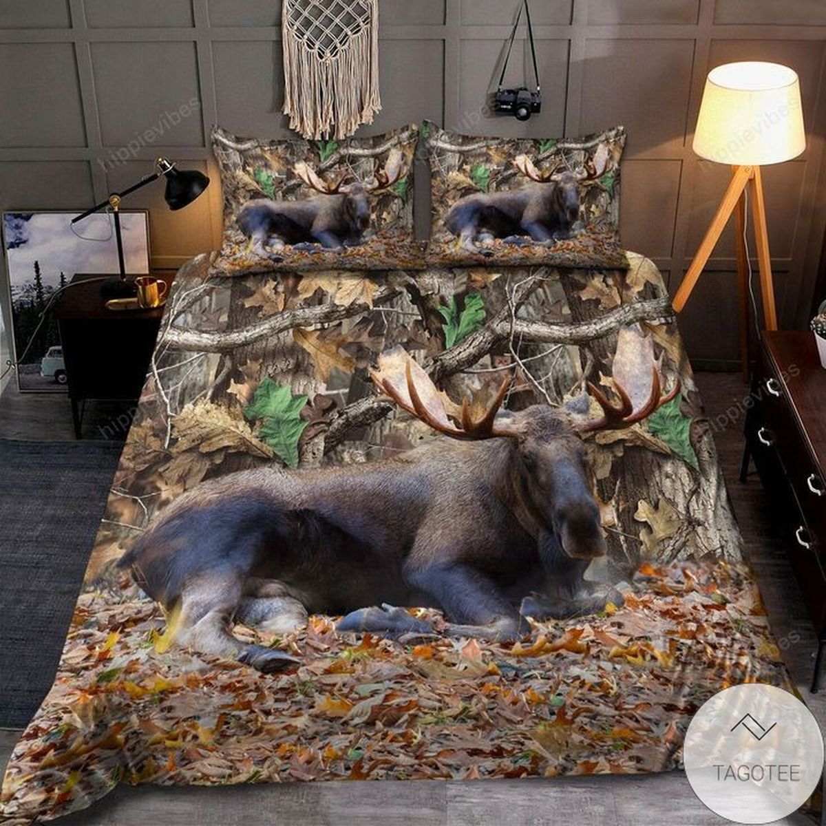 Moose Hunting Bedding Set Moose Hunting Bedding Set