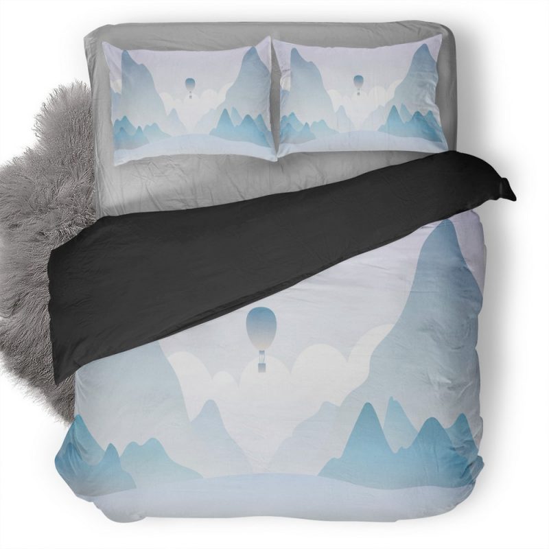 Morning Minimal Landscape Aj Duvet Cover and Pillowcase Set Bedding Set Morning Minimal Landscape Aj Duvet Cover and Pillowcase Set Bedding Set