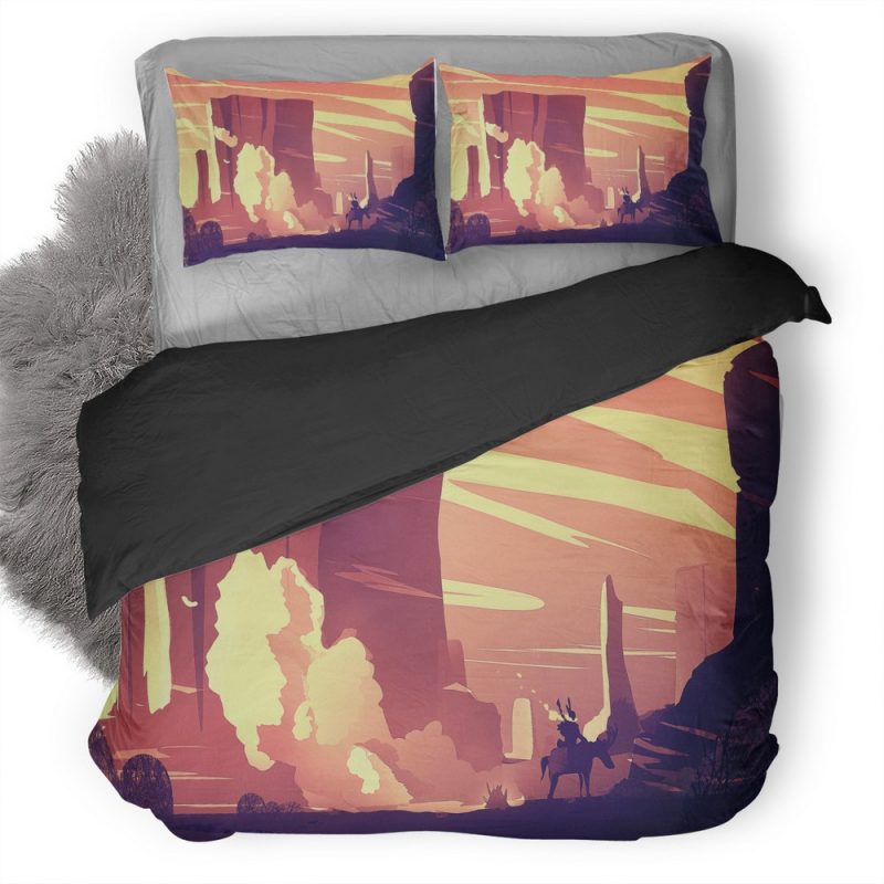 Morning Smoke Xq Duvet Cover and Pillowcase Set Bedding Set Morning Smoke Xq Duvet Cover and Pillowcase Set Bedding Set