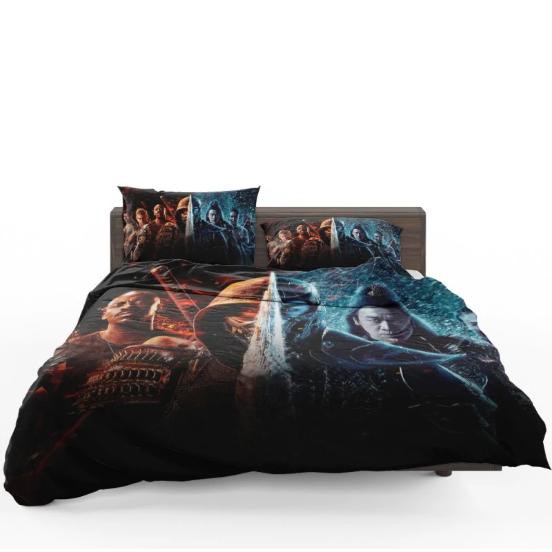 Mortal Kombat Movie Scorpion Sub-Zero Bedding Set Mortal Kombat Movie Scorpion Sub-Zero Bedding Set